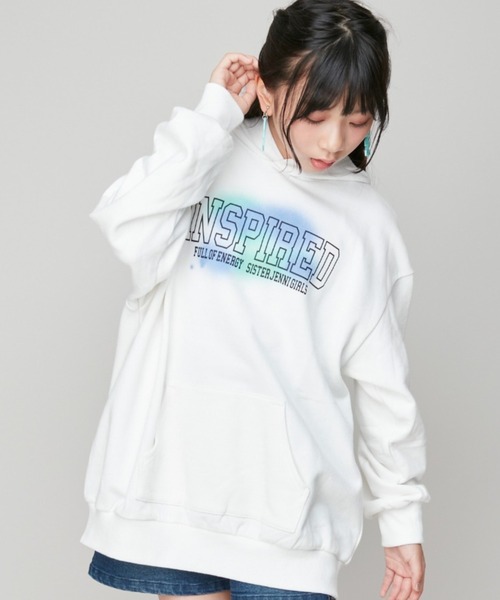 BLACK×denimBLUEのペンギン袖ロングパーカー ｜ Favorite