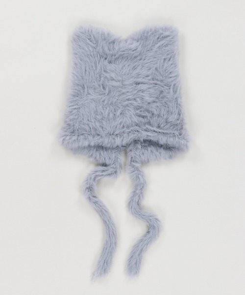 SPINNS（スピンズ）の「ねこ耳ファーニットキャップ（ニットキャップ/ビーニー・レディース・ホワイト/ブラック/グレー・ONESIZE）」の10枚目の写真