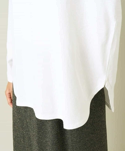 a.v.v(アーヴェヴェ)の「箔ロゴロンT(Tシャツ/カットソー・レディース・ホワイト/チャコールグレー・36/38/42/40/34)」の20枚目の写真