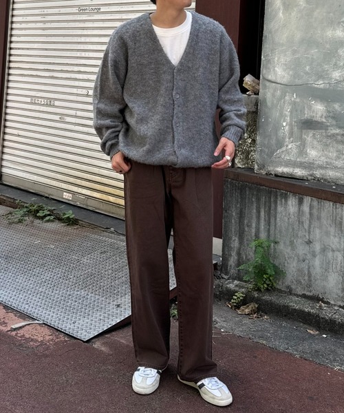 CIAOPANIC TYPY（チャオパニックティピー）の「【ユニセックス】ビックシルエットシャギーニットオーバーカーディガン（カーディガン/ボレロ・メンズ・ブラック/グレー/ブラウン/パープル・MEDIUM/LARGE）」の8枚目の写真