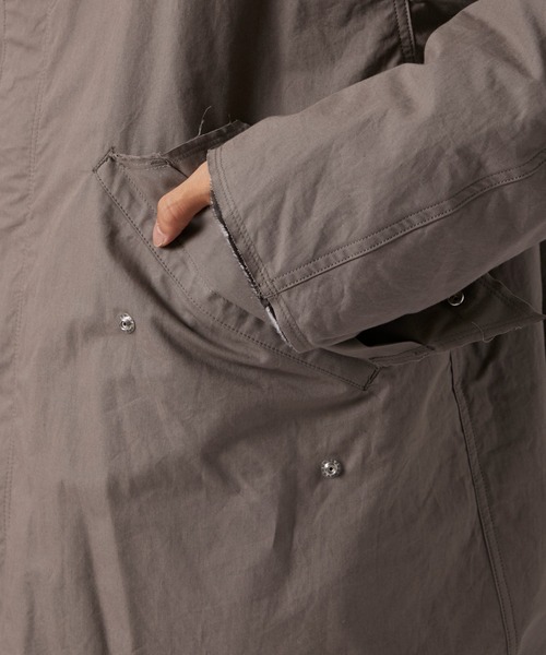 ALMOSTBLACK(オールモストブラック)の「【ALMOSTBLACK/オールモストブラック】WOVEN CUT OFF REMOVAL 65 MODS BLOUSON(ブルゾン・メンズ・グレー/ブラック・2)」の20枚目の写真