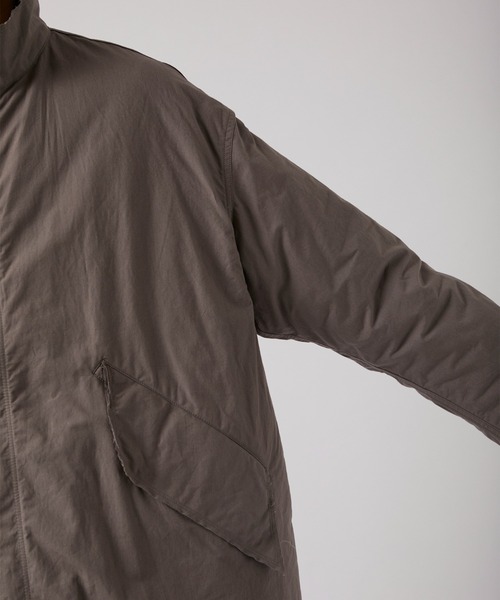 ALMOSTBLACK(オールモストブラック)の「【ALMOSTBLACK/オールモストブラック】WOVEN CUT OFF REMOVAL 65 MODS BLOUSON(ブルゾン・メンズ・グレー/ブラック・2)」の18枚目の写真