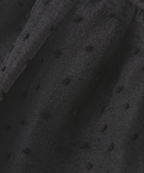 NATURAL BEAUTY BASIC（ナチュラルビューティーベーシック）の「◇ドットシアーキャミソール（キャミソール・レディース・ブラック/グレー/ベージュ・FREE）」の11枚目の写真