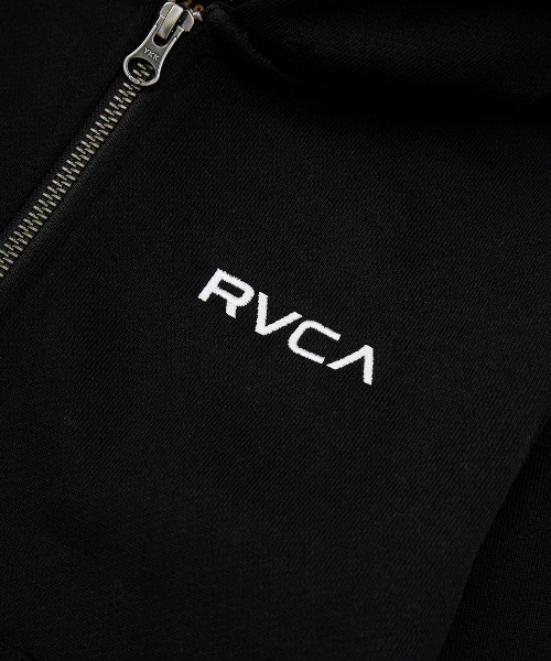 RVCA(ルーカ)の「RVCA キッズ FAKE RVCA ZIP HD パーカー 【2024年秋冬モデル】/ルーカキッズバックプリントプルオーバーフードパーカー・フーディー(パーカー・キッズ・ブラック/ブルー系その他・130/140/150/160)」の5枚目の写真