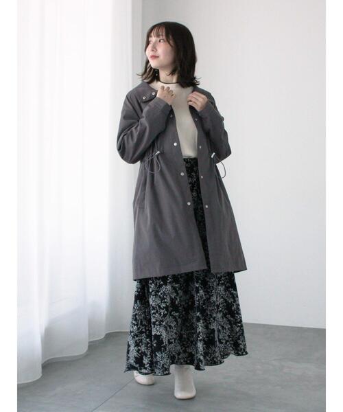 Te chichi TERRASSE（テチチテラス）の「もちもちミラノリブ配色ラインニット（ニット/セーター・レディース・ブルー/オフホワイト/レッド/ブラック・F）」の10枚目の写真