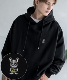 SIDEWAY STANCE（サイドウェイスタンス）の「【SIDEWAY STANCE】オリジナル ワンポイント刺しゅう スウェットプルパーカー（パーカー）」