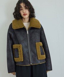jakke | 【Jakke(ジャッキー)】VERA SHEARLING AVIATOR(ブルゾン)