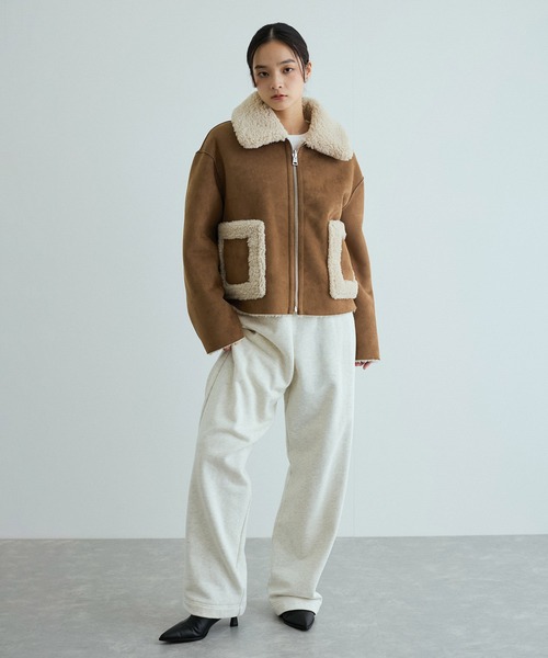 Jakke(ジャッキー)】VERA SHEARLING AVIATOR 