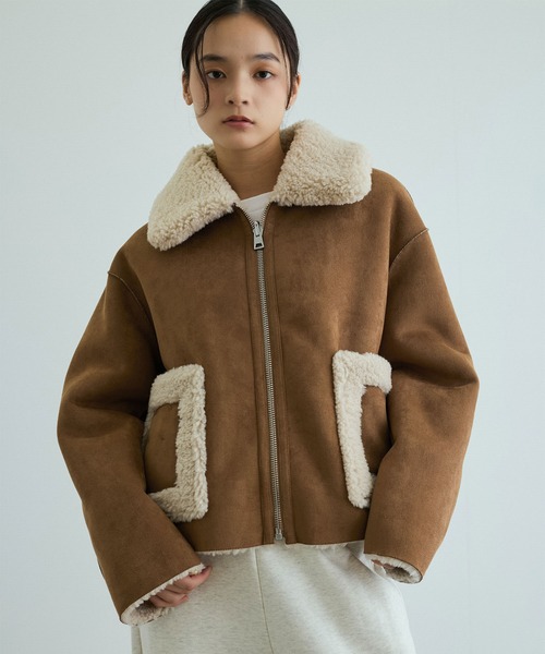 Jakke(ジャッキー)】VERA SHEARLING AVIATOR 