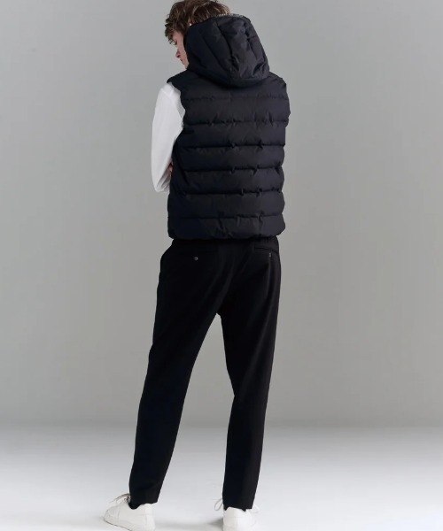 DUVETICA（デュベティカ）の「DUVETICA/デュベティカ/ALISTERIA/アリステリア（ダウンベスト・メンズ・ネイビー/ブラック/アイボリー・46/48/50/52）」の5枚目の写真