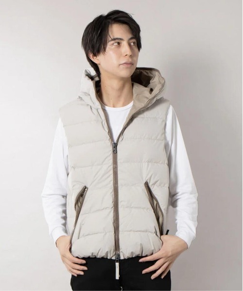 DUVETICA（デュベティカ）の「DUVETICA/デュベティカ/ALISTERIA/アリステリア（ダウンベスト・メンズ・ネイビー/ブラック/アイボリー・46/48/50/52）」の14枚目の写真