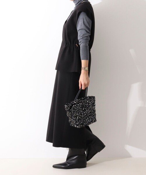 CORSO ROMA，9（コルソローマ）の「【CORSO ROMA 9/コルソローマノーヴェ】インヒールロングブーツ（ブーツ・レディース・ブラック・36/37/38）」の8枚目の写真