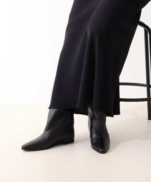 CORSO ROMA，9（コルソローマ）の「【CORSO ROMA 9/コルソローマノーヴェ】インヒールロングブーツ（ブーツ・レディース・ブラック・36/37/38）」の17枚目の写真