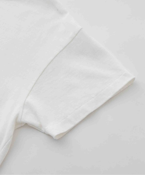 SEA(シー)の「GRAPHIC TEE (ハイビスカス刺繍)(Tシャツ/カットソー・レディース・ホワイト・ONE SIZE)」の9枚目の写真