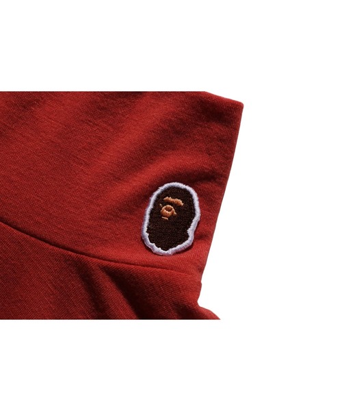 ONE POINT HIGH NECK LS TEE（Tシャツ/カットソー）｜A BATHING APE（アベイシングエイプ）