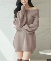 JULIA BOUTIQUE（ジュリアブティック）の「オフショルダーチュニックトップス・ワンピース（チュニック）」