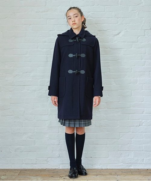 ロング丈ダッフルコート（ダウンジャケット/コート）｜pom ponette