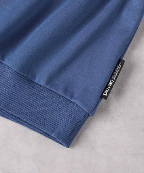 Right-on(ライトオン)の「【SPALDING】フードエンボスパーカー(パーカー・キッズ・ブラック/ブルー・130/140/150/160)」の8枚目の写真