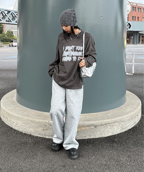 ★英国発*WEEKDAY*新作*ルーズワイドヘヴィースウェットパンツ/U ☆英国発*WEEKDAY*新作*ルーズワイドヘヴィースウェットパンツ/U