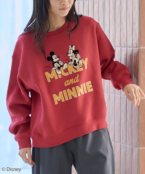 【Disney／ディズニー】coen限定 アソートプリント裏起毛スウェット（スウェット）｜coen（コーエン）