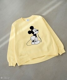 【Disney/ディズニー】coen限定 アソートプリント裏起毛スウェット