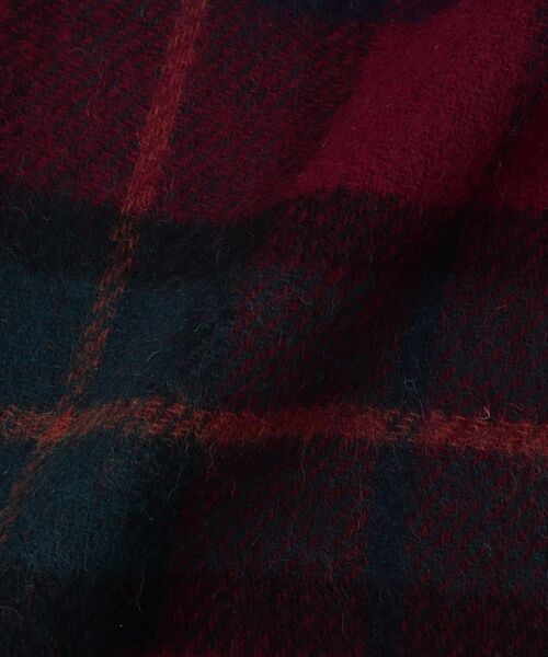 tk.TAKEO KIKUCHI（ティーケータケオキクチ）の「◆カシミヤ混マフラー（マフラー・メンズ・ブラック/ワイン系3/ブルー系その他4/オフホワイト/ブラック系2/ブラック系1/ブルー系その他/ブラック系/ダークグリーン系1・00）」の13枚目の写真