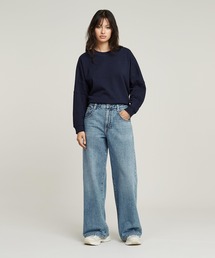 Skater High Loose Jeans/ハイウエストワイドルーズジーンズ/L30