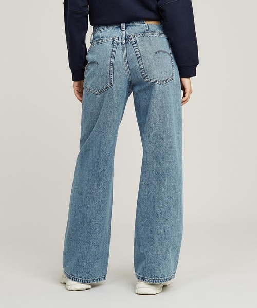 G-STAR(ジースター)の「Skater High Loose Jeans/ハイウエストワイドルーズジーンズ/L30(デニムパンツ・レディース・ライトインディゴブルー・24inch/23inch/25inch/26inch/27inch)」の3枚目の写真
