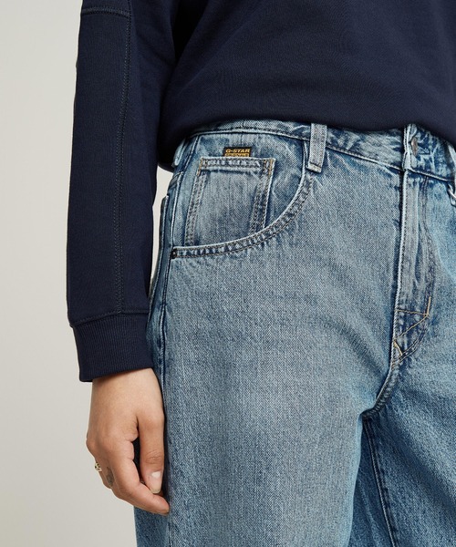 G-STAR(ジースター)の「Skater High Loose Jeans/ハイウエストワイドルーズジーンズ/L30(デニムパンツ・レディース・ライトインディゴブルー・24inch/23inch/25inch/26inch/27inch)」の5枚目の写真
