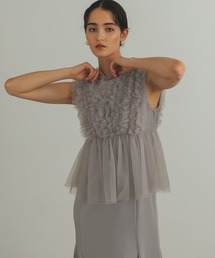 haremode | 結婚式 お呼ばれ 二次会 謝恩会 成人式 同窓会 対応 20代 30代 チュール フリル ペプラム ロング フォーマル ワンピース マーメイド きれいめ カジュアル パーティ オケージョン ドレス(ドレス)