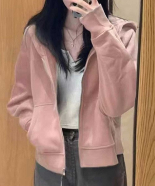 ショート丈ルーススウェットフーディ（スウェット）｜CADBURY（キャドバリー）