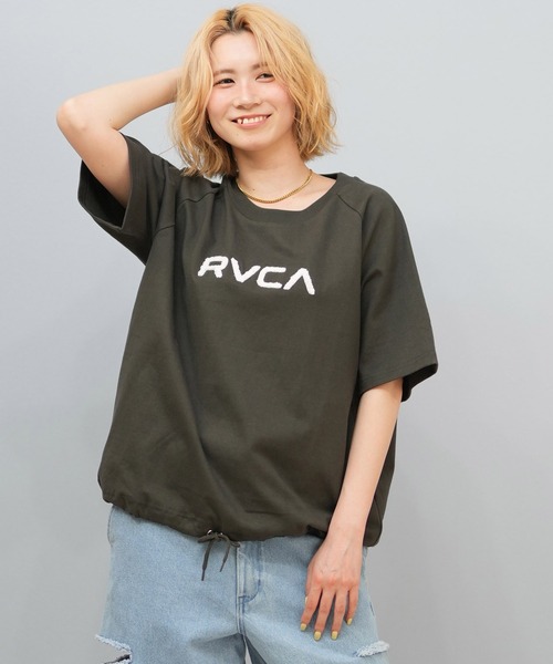 RVCA/ルーカ ショート丈Tシャツ BF043-213（Tシャツ/カットソー