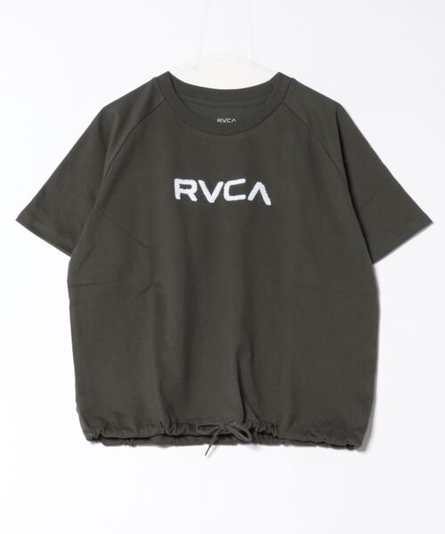 tシャツ RVCA/ルーカ ショート丈Tシャツ BF043-213 レディース RVCA/ルーカ ショート丈Tシャツ BF043-213（Tシャツ/カットソー