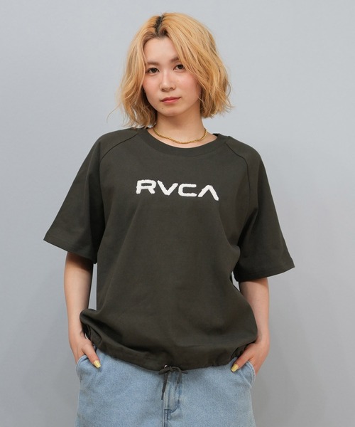 RVCA/ルーカ ショート丈Tシャツ BF043-213（Tシャツ/カットソー