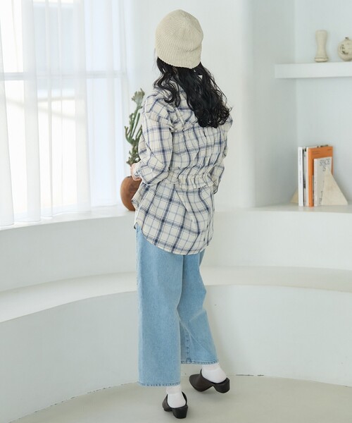 FREAK'S STORE（フリークスストア）の「スプリング チェック ギャザービスチェ（その他トップス・レディース・オフホワイト/ピンク/ネイビー・ﾌﾘ-）」の17枚目の写真