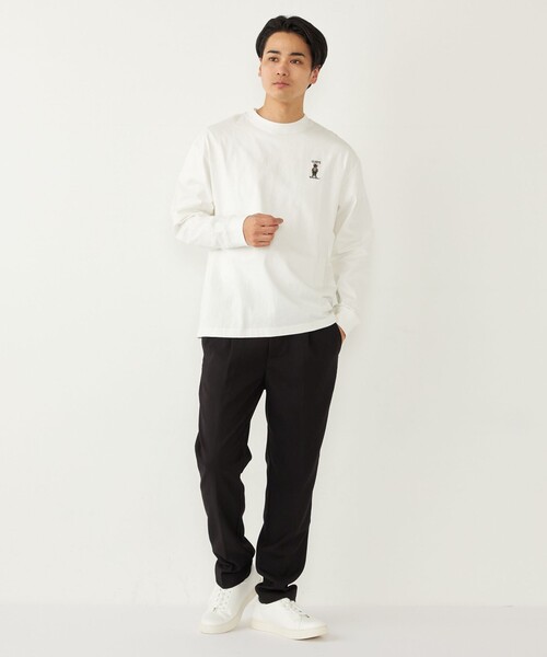 SHIPS Colors(シップス カラーズ)の「SHIPS Colors:TeddyBear(R) ワンポイント ロングスリーブ Tシャツ◇(Tシャツ/カットソー・メンズ・ライトグレー/ベージュ/オフホワイト/ダークグレー・SMALL/X-LARGE/LARGE/MEDIUM)」の18枚目の写真