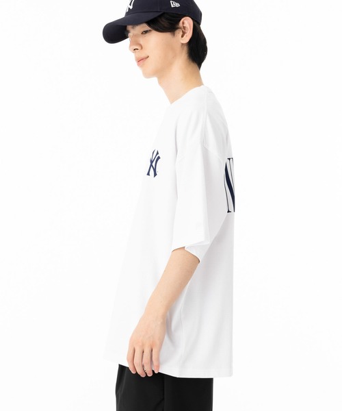 NEW ERA(ニューエラ)の「ニューエラ 半袖Tシャツオーバーサイズ MLB 中津川吾郎コラボ(Tシャツ/カットソー・メンズ・ホワイト系その他/ホワイト・M/XXL/XL/L/S)」の5枚目の写真