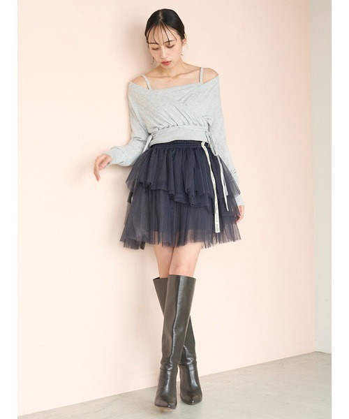 SNIDEL（スナイデル）の「【Chacott】チュールチュチュ（チューブ