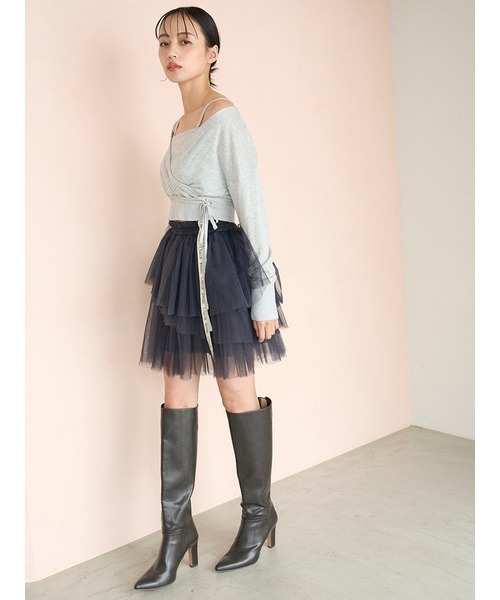 SNIDEL（スナイデル）の「【Chacott】チュールチュチュ