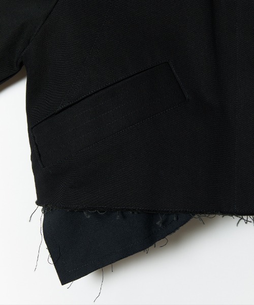 leinwande(ラインヴァンド)の「【leinwande】Cropped Trench Jacket(その他アウター・レディース・ブラック/キャメル・ONE SIZE)」の5枚目の写真