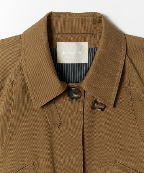 leinwande(ラインヴァンド)の「【leinwande】Cropped Trench Jacket(その他アウター・レディース・ブラック/キャメル・ONE SIZE)」の7枚目の写真