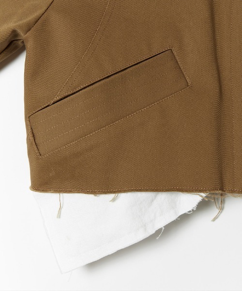 leinwande(ラインヴァンド)の「【leinwande】Cropped Trench Jacket(その他アウター・レディース・ブラック/キャメル・ONE SIZE)」の8枚目の写真