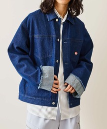 JUNRED | 別注/RED KAPデニムロールアップブルゾン(デニムジャケット)