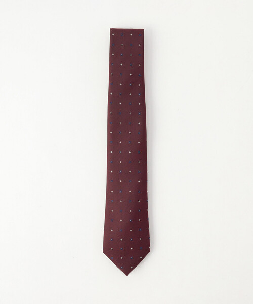 COMME CA ISM（コムサイズム）の「小紋柄 ネクタイ（ネクタイ・メンズ・ネイビー/グレー/ボルドー・FREE）」の3枚目の写真