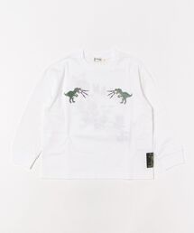 KP BOY（ケーピーボーイ）の「日本製/JAPANモチーフ長袖Tシャツ(100-160)（Tシャツ/カットソー）」