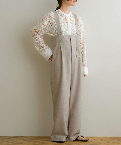 【新品未使用タグ付きのまま】ゆう様　ルフィル　2WAYツイルジャンパースカート 2WAY ツイルジャンパースカート（ジャンパースカート）｜LE PHIL