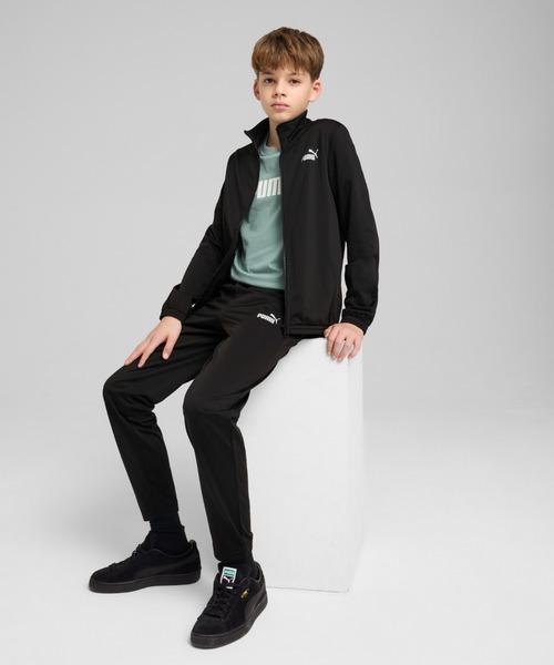 PUMA プーマ ボーイズ ポリ スーツ B 上下セット 120-160cm（ジャージ