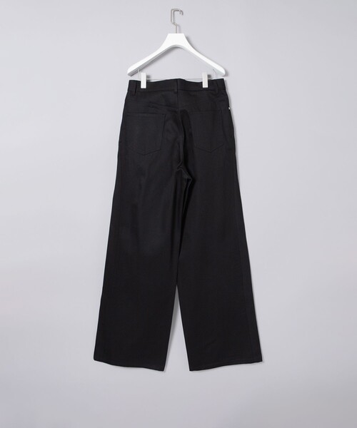 JOHN LAWRENCE SULLIVAN（ジョンローレンスサリバン）の「【JOHN LAWRENCE SULLIVANジョーンローレンスサリバン】RIGID DENIM WIDE PANTS（デニムパンツ・メンズ・ブラック/インディゴブルー・44/46）」の6枚目の写真