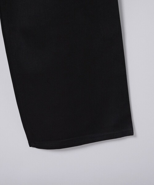 JOHN LAWRENCE SULLIVAN（ジョンローレンスサリバン）の「【JOHN LAWRENCE SULLIVANジョーンローレンスサリバン】RIGID DENIM WIDE PANTS（デニムパンツ・メンズ・ブラック/インディゴブルー・44/46）」の12枚目の写真