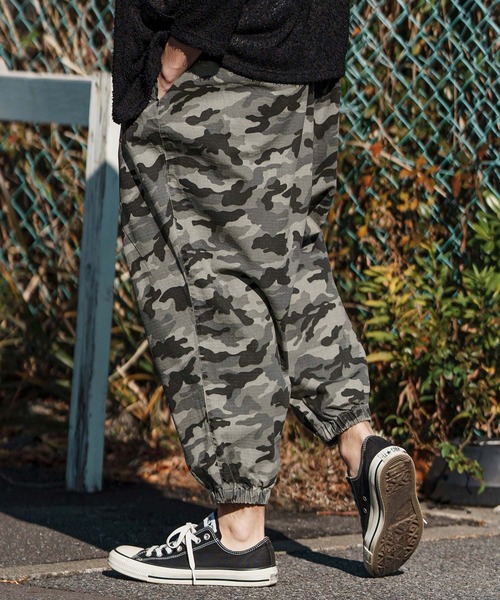 CAMBIO(カンビオ)の「mp13247-Camouflage Ripstop Balloon Jogger Pants ミリタリーバルーンパンツ(その他パンツ・メンズ・タイガーカモ/グレー系カモフラージュ/ウッドランド・S/M/L)」の18枚目の写真